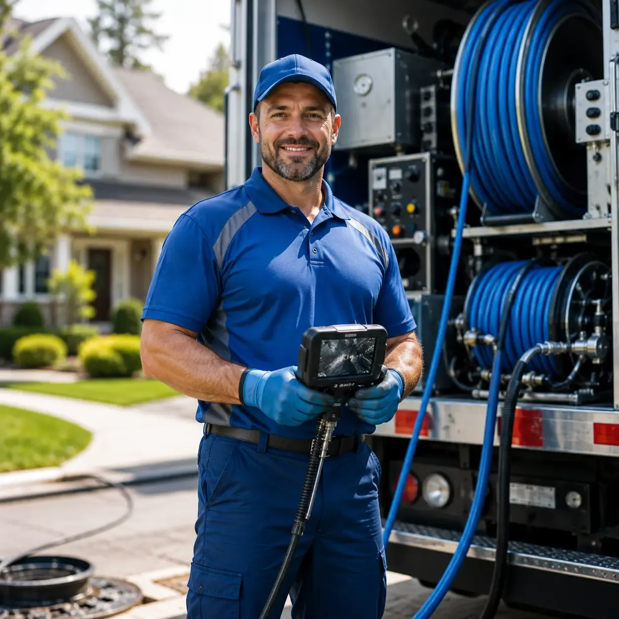 Local outdoor drain cleaning specialists in Middleburg, OH